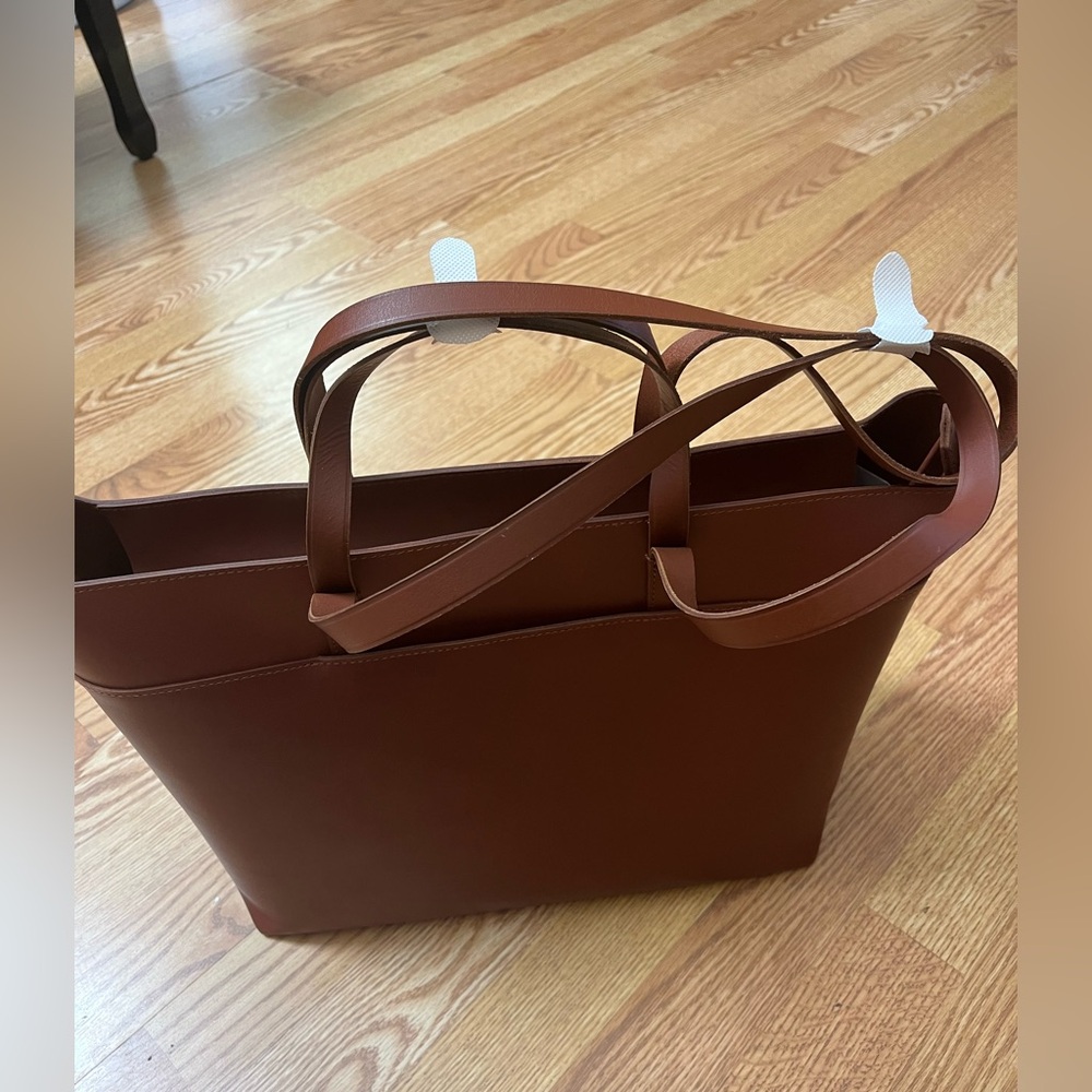 Madewell zip top essential tote leather - Picture 4 of 7